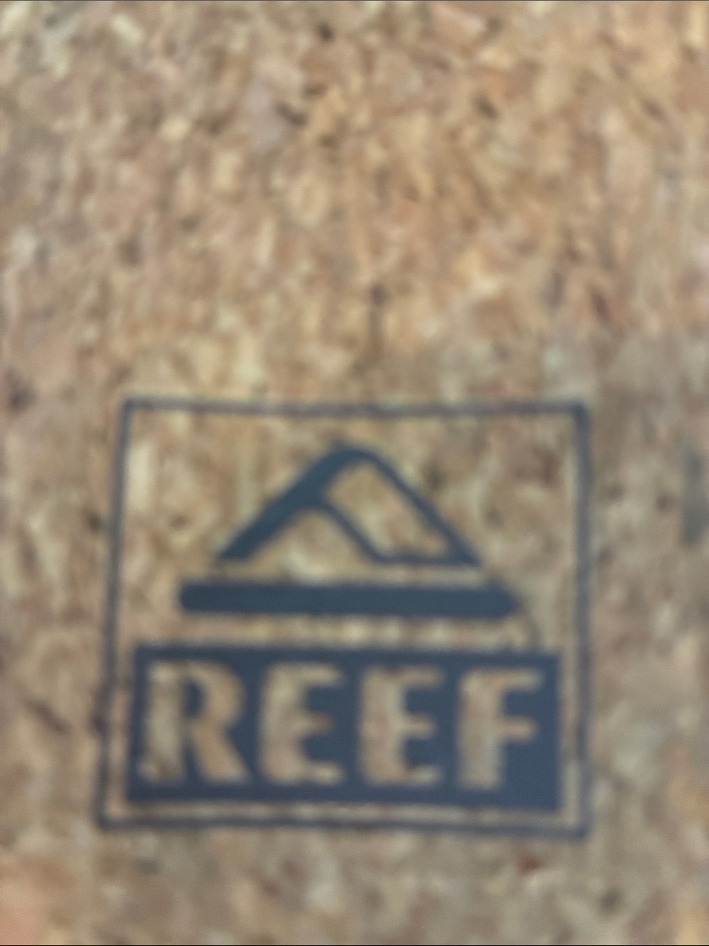 Reef Brown Leather Double-Strap Cork Slide Sandals - Picture 5 of 8